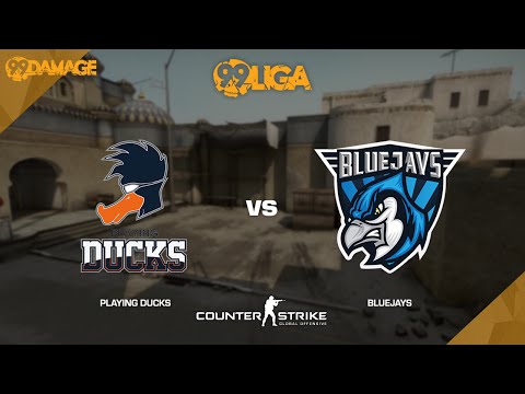Playing Ducks vs. BLUEJAYS | 99Damage Liga Saison #3 - Spieltag 1 | de_cache Map 1