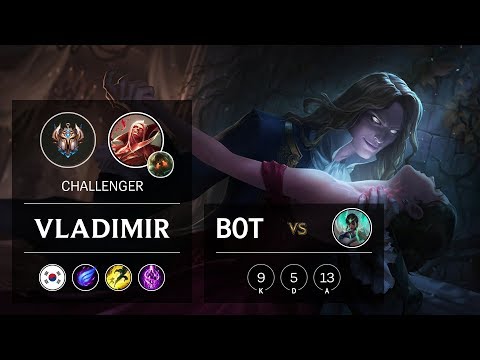 Vladimir Bot vs Karma - KR Challenger Patch 9.15