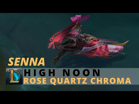 High Noon Senna Rose Quartz Chroma - League Of Legends