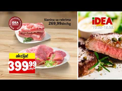 IDEA vikend akcija 10. - 12.02.2017.