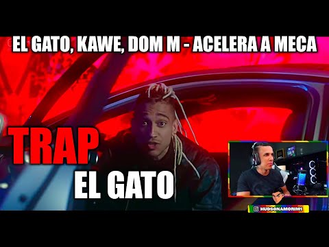 HUDSON AMORIM REAGINDO EL GATO, KAWE, DOM M - ACELERA A MECA - TRAP