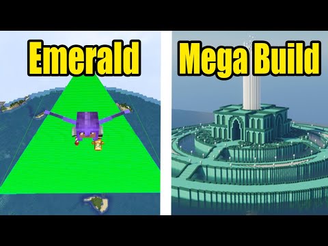Impressive Mega Builds & Player Achievements in Minecraft Hardcore