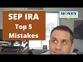 SEP IRA TOP 5 MISTAKES