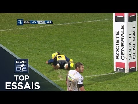 TOP Essais de la J18– PRO D2 – Saison 2017-2018