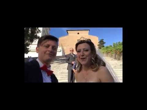 Video Matrimonio Divertente Roma  -  Oreti Video Studio - Proiezione video matrimonio live