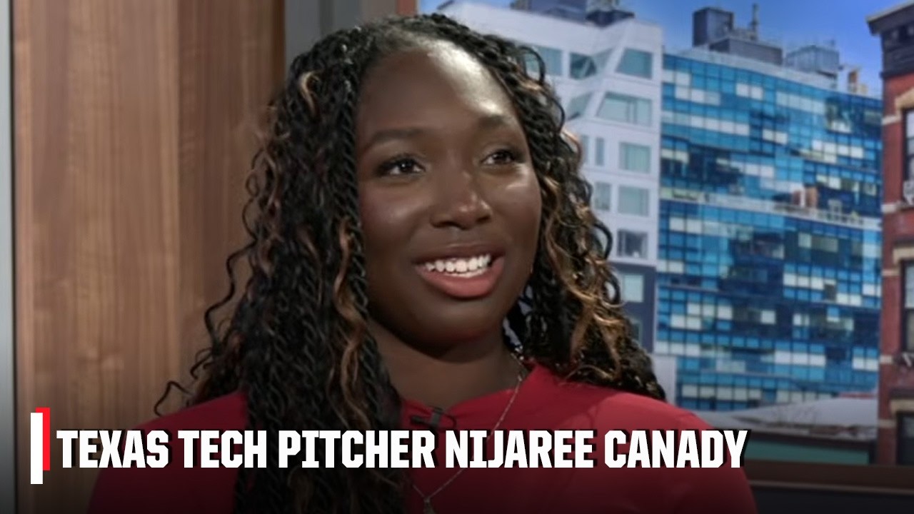Texas Tech pitcher NiJaree Canady's championship mindset + Impact of her NIL deals | Vibe Check