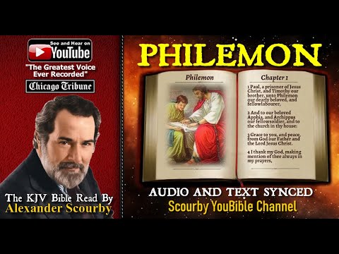 57 | Book of Philemon | Read by Alexander Scourby | The GREATEST VOICE Ever Recorded!