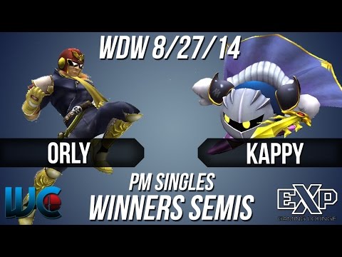 WDW 8/27/14 - ORLY (Falcon) vs. Kappy (Meta Knight) PM Singles Winner's Semis