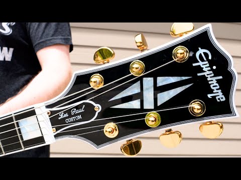 The Worst Deal, but Nicest Looking | 2024 Epiphone Inspired By Gibson  Les Paul Custom Ebony Review