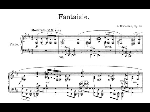 Scriabin - Fantaisie, Op. 28 [Yoonji Kim]