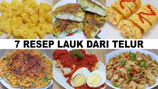 Download lagu 7 RESEP LAUK DARI TELUR MURAH DAN ENAK BANGET | MASAKAN SEHARI HARI mp3