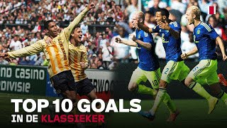 TOP 10 GOALS - In De Kuip against Feyenoord ⚽️ | Bergkamp, Huntelaar & more