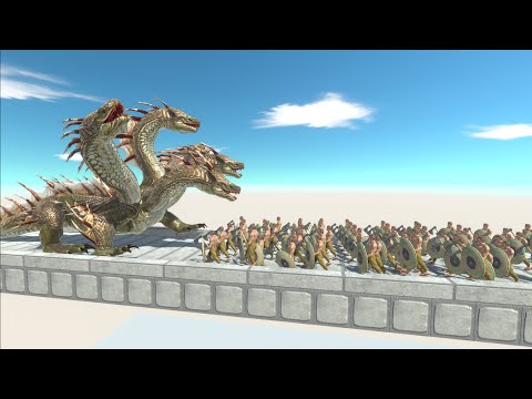 BRIDGE HYDRA vs ARMIES - Animal Revolt Battle Simulator