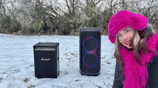 Video thumbnail for Marshall Bromley 750 vs JBL Partybox 720 - outdoor test by Joy & Oluv'Sone🔈Audio🎧