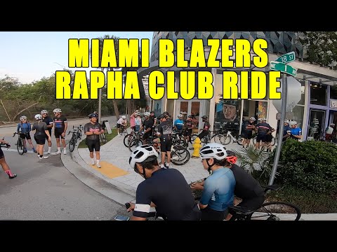 Miami Blazers Rapha Club Ride - Turning Up The HEAT