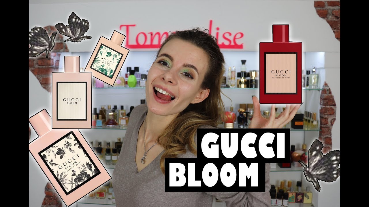 GUCCI BLOOM PERFUMES FULL COLLECTION OVERVIEW | Tommelise