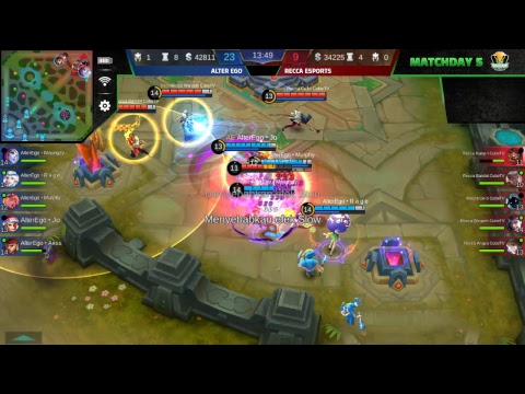 RECCA VS ALTER EGO: IESPL #TBOF ML Match Day 5 - Game 3