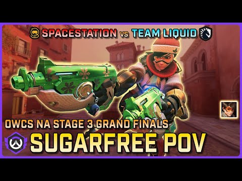 [ Sugarfree ] Lenny CAN'T Do More | Spacestation vs Team Liquid | OWCS NA Stage 3 Grand Finals