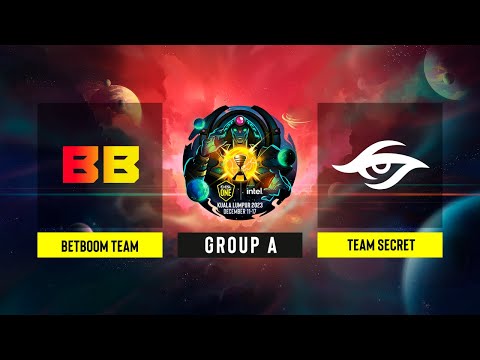 Dota2 - BetBoom Team vs Team Secret - Game 2 - ESL One Kuala Lumpur 2023 - Group A