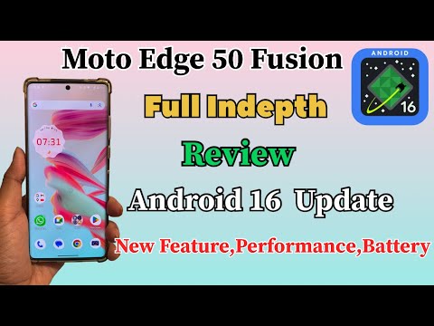 Motorola Edge 50 Fusion | Android 16🔥 Full Indepth Review | New Features, Performance🔥etc.