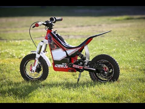 The Oset 12.5 Racing Electric Trials Bike Make You Wish You Were Three Again