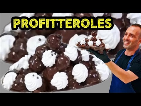PROFITTEROLES SPETTACOLARI FATTI IN CASA DAI BIGNÈ ALLA CREMA SPIEGATI PASSO PASSO TUTTI I PASSAGGI