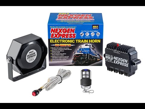 NEXGEN EXPRESS Electronic Train Horn by Wolo Mfg. Corp.