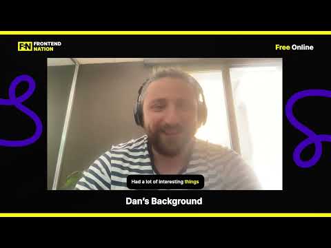 Q&A with Dan Neciu | Staff Engineer at CareerOS | Frontend Nation 2025