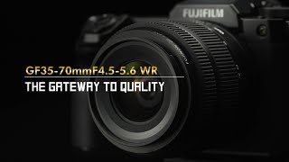 Video 0 of Product Fujifilm GF 35-70mm F4.5-5.6 WR Medium Format Lens (2021)