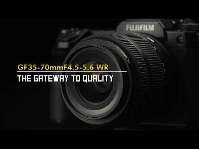 Vidéo FUJIFILM GF 35-70 mm f/4,5-5,6 WR