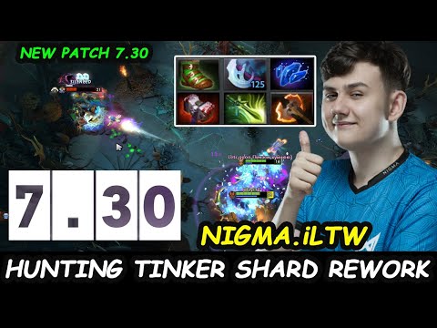 Nigma iLTW [Anti Mage] - HUNTING Tinker Aghanim Shard Ability Rework New Patch 7.30 Dota 2 Gameplay