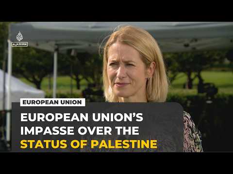 EU divisions stall action on Palestine, Kaja Kallas says
