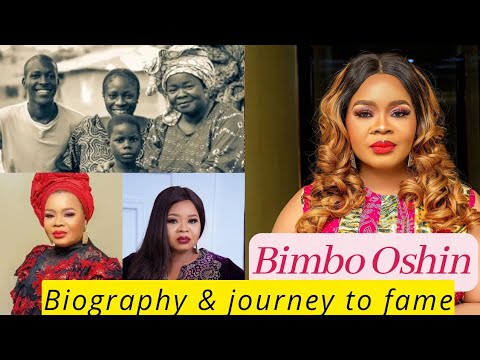 BIMBO OSHIN || Biography, Education, Career, Journey to fame...