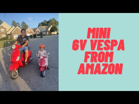 Mini Vespa From Amazon Kid Trax
