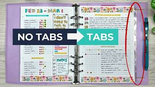 Make Your Own Clear Planner Divider Tabs Using Laminating Sheets