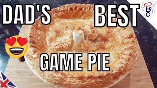 British Cooking Game Pie Recipe - Dad's Best Pie Recipe