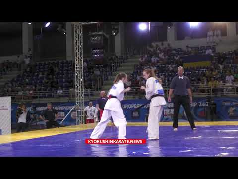 WKO EC 2021. 1/2 -50 Brigita Svinkunaite (Lithuania, aka) - Maria Adria (Spain)