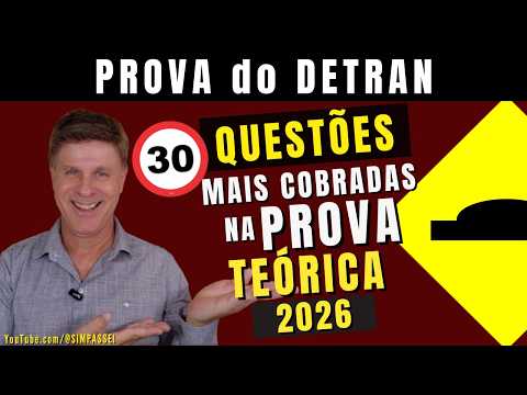 DETRAN EXAM. UPDATED LEGISLATION TEST 2026.