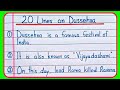 20 Lines On Dussehra In English Dussehra Essay In English Dussehra 20 Lines Essay