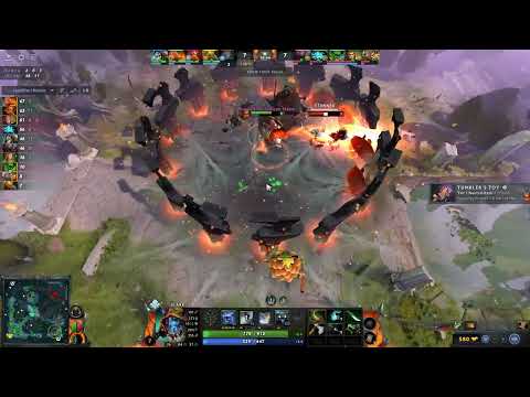 Miracle - Slark Safelane vs DM Broodmother | Dota 2 7.33d Gameplay