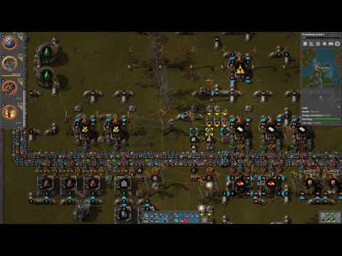 Factorio Single Belt - 064 Uranium mining done right