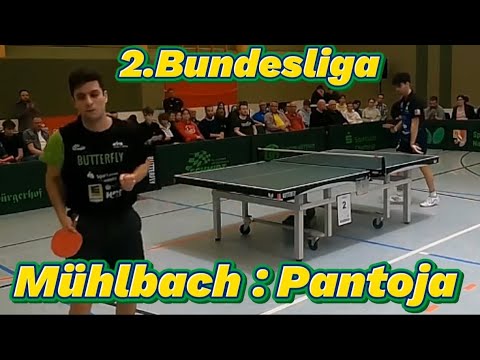 ANTISPIN TISCHTENNIS ☝️ 🔄  | C.Mühlbach(2345TTR) : M.Pantoja(2325TTR)