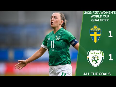 ALL THE GOALS | Sweden WNT 1-1 Ireland WNT - 2023 FIFA Women's World Cup Qualifier