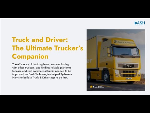 Dash Technologies Inc. | Building Intelligent Healthcare Solutions for a Better Tomorrow  | Custom Software video.