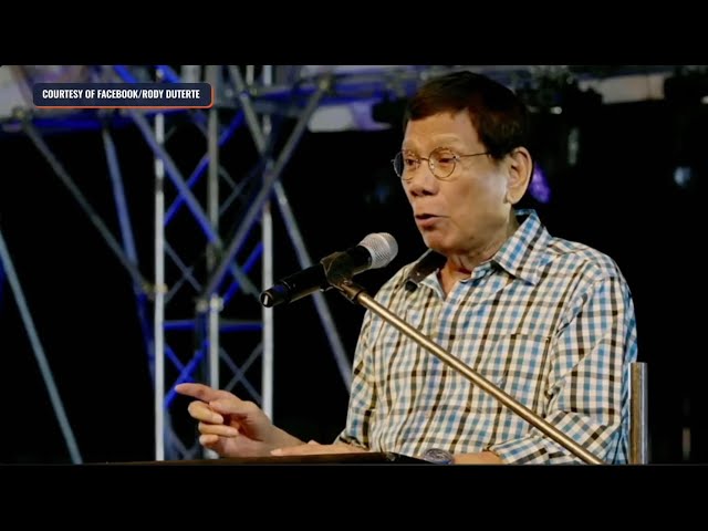 Duterte warns Marcos of ouster like his father’s if charter change pushes through