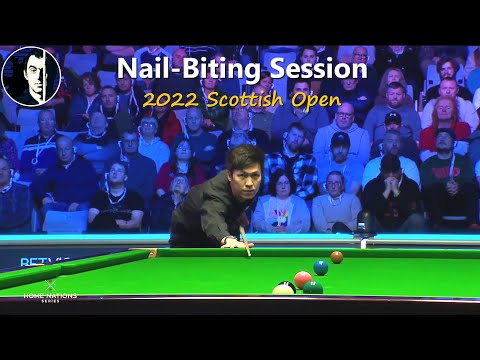 Nail-Biting Final Frames | Judd Trump vs Thepchaiya Un-Nooh | 2022 Scottish Open QF ‒ Snooker