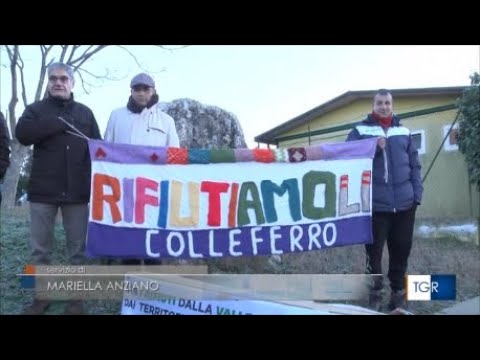 Discarica Colleferro - Buongiorno Regione - TGR Lazio - 10 gennaio 2020