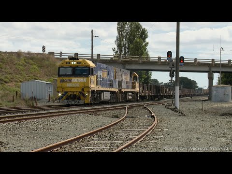 3XM4 Pacific National Steel Train (3/2/2021) - PoathTV Australian Railways