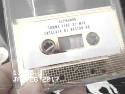 AlphaMob DJ-mixes on gold double tape