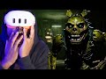 Playing The SCARIEST FNAF 3 Remake In VR